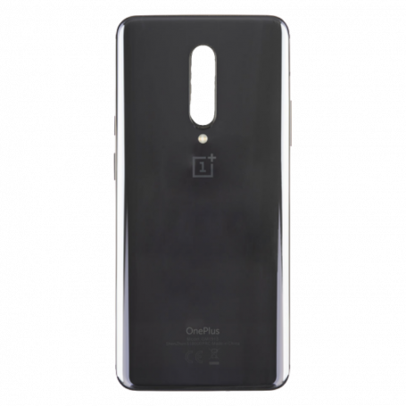 Vitre arrière OnePlus 7 Pro Gris - Avec logo + Adhesif