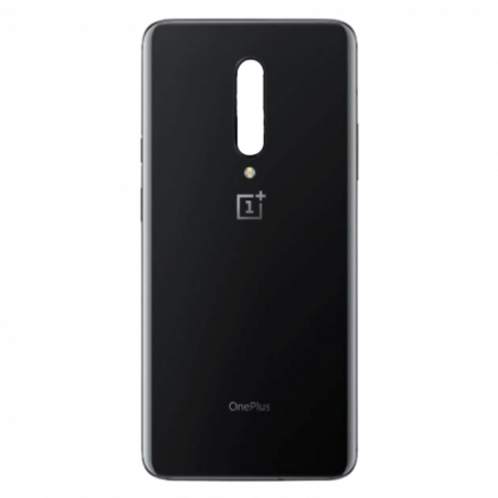 Vitre arrière OnePlus 7 Pro Noir - Avec logo + Adhesif