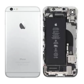 iPhone 6S Silver Chassis with Charging Connector & Battery Original Grade AB