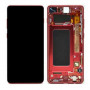 Ecran Samsung Galaxy S10 Plus (G975) Rouge + Châssis (Service Pack) - GH82-18849H-18834H