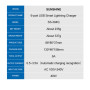 SUNSHINE SS-304Q USB Intelligent Lightning Charger - Gray