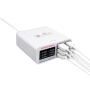 SUNSHINE SS-304Q USB Intelligent Lightning Charger - Gray