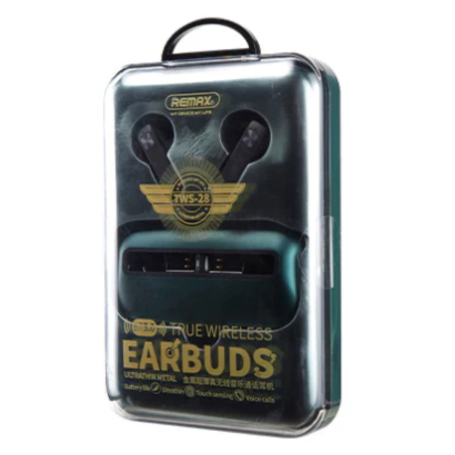 Remax TWS-28 300mAh Bluetooth Headphones - 4H Playtime - Green