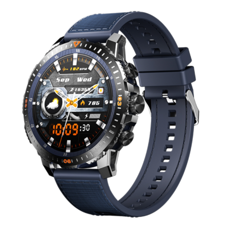Remax WATCH12 Waterproof Smartwatch 470mAh - AMOLED Screen - Blue | Stylish & Durable