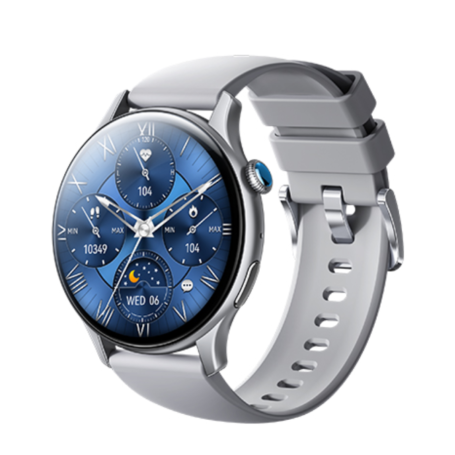 Remax WATCH 10 Chivei Series Smartwatch - Silver AMOLED Display - Stylish & Smart Tech
