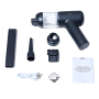 REMAX XC-2 Pheiwo Series 1500mAh Portable Car and Home Vacuum Cleaner - Black