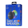 Enceinte Portable Sans Fil 1000mAh REMAX RB-M69 - avec Lumières - Etanche IPX6 - Noir
