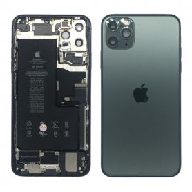 Back Cover Housing for iPhone 11 Pro Max Green Original Grade AB - Includes Charging Connector and Battery