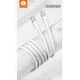 Câble USB-C / Lightning 20W Blanc - X206 (WUW)