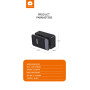 2-in-1 Desktop Speaker Stand Black - WUW R190