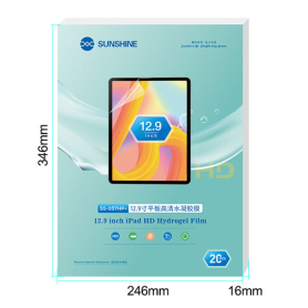 Film Hydrogel HD IPad 12.9'' SUNSHINE SS-057HP+ - Pack de 20 | Protection d'Écran Premium