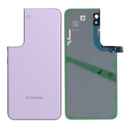 Rear window Samsung Galaxy S22 5G (S901B) Purple without Lens Contour (Original Disassembled) - Grade A