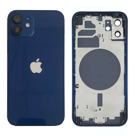 Back Cover Housing iPhone 12 Blue (Original Disassembled) Grade A
