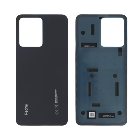 Xiaomi Redmi Note12 Rear Window without Contour Lens Black (Original Disassembled) - Grade A