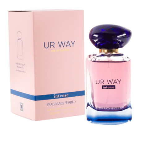 Eau de Parfum Fragrance World Ur Way Intense - pour femme - 100ml