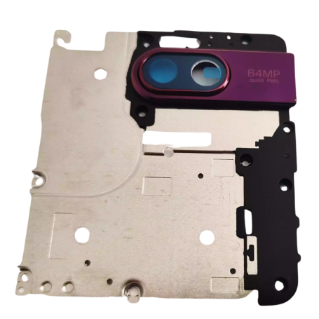 Etui de Support Motorola One Hyper (XT2027-3) avec Appareil Photo - SS58C60316 (Service Pack) - Violet