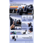 Support De Chargement Sans Fil Pour Voiture Et Grille D'aération 15W Remax RM-C04 - Noir