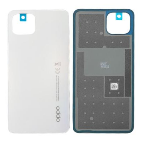 Oppo Reno4 Z 5G Rear Glass Without Lens Frame White (Original Disassembled) - Grade A