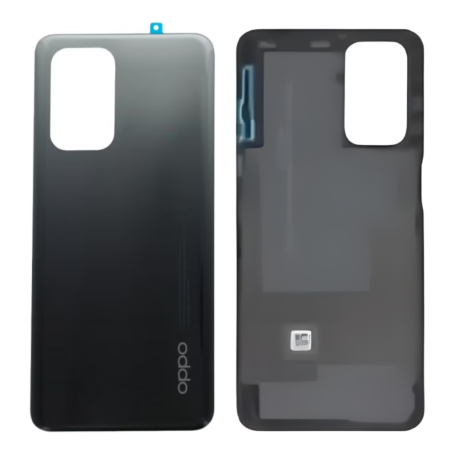 Vitre Arrière Oppo F19 sans Contour Lentille Noir (Original Démonté) - Grade AB