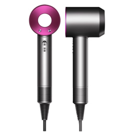 Super Hair Dryer Grey/Fuchsia