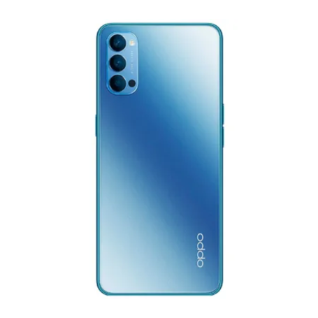 Rear Window Oppo Reno 4 5G Blue (Original Disassembled) - Grade A