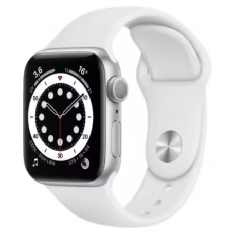 Apple Watch Series 6 GPS Connected Watch 40mm Silver with band - Grade A