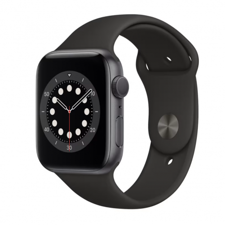 Montre Connectée Apple Watch Series 6 GPS 40mm Noir avec bracelet - Grade AB