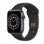 Montre Connectée Apple Watch Series 6 GPS 40mm Noir avec bracelet - Grade AB