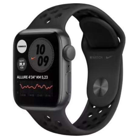 Apple Watch Series 6 GPS 44mm Connected Watch Nike Black with band - Grade AB