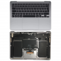 Châssis Complet Apple MacBook Air 13 ″ Black A2681 - Châssis + Batterie + Tactile + Clavier AZERTY - Grade AB