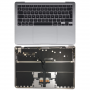 Châssis Complet Apple MacBook Air 13 ″ Black A2681 - Châssis + Batterie + Tactile + Clavier AZERTY - Grade AB