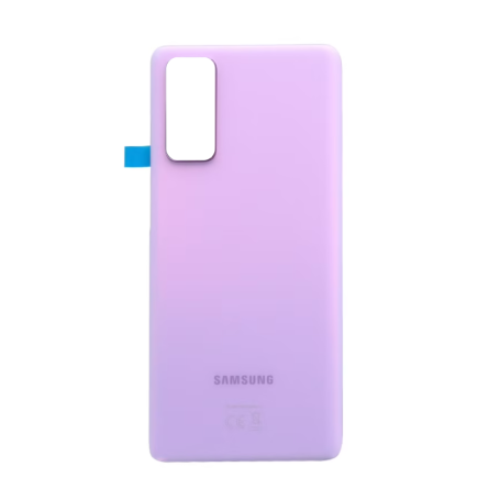 Vitre arrière Samsung Galaxy S20 FE 4G/5G 2020 (G780F/G781B) sans Contour Lentille Lavander (Original Démonté) - Grade A