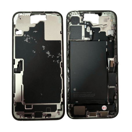 iPhone 16 Rear Chassis without Rear Glass with Battery White (Original Disassembled) Grade AB
