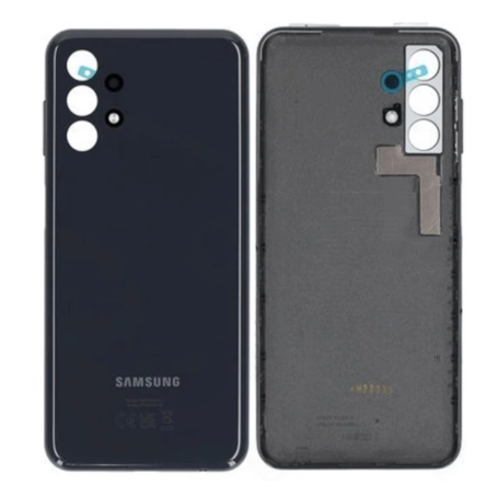 Vitre arrière Samsung Galaxy A13 Noir sans Contour Lentille (Original Démonté) - Grade A