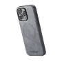 Coque De Protection En Cuir Avec Magsafe Pour iPhone