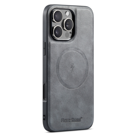 Coque De Protection En Cuir Avec Magsafe Pour iPhone