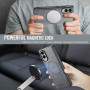 Leather Protective Cover With Magsafe For Samsung