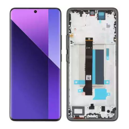 Ecran Xiaomi Redmi Note 13 Pro Plus 5G Noir + Châssis (Service Pack) - 560002N16U00