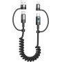Câble de Charge 1.5M 4 en 1 avec écran XSSIVE XSS-BRSC-4IN1