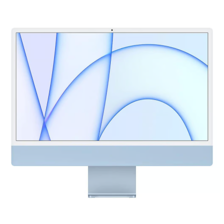 iMac 4.5K 24" - 8GB/256GB SSD - Apple M1 - Blue - Like New with charger
