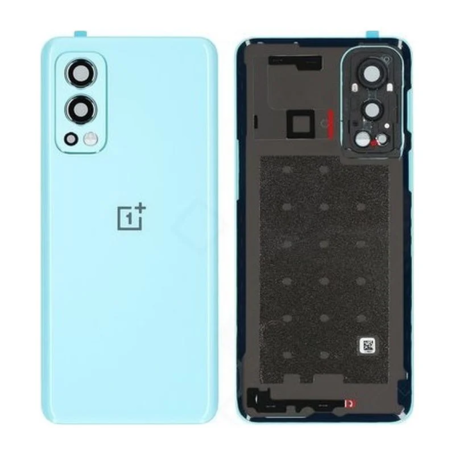 Vitre Arrière One Plus Nord 2 5G Bleu (Original Démonté) - Grade AB