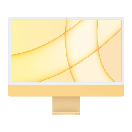 iMac 4.5K 24" - 8GB/256GB SSD - Apple M1 - Yellow - Like New with charger