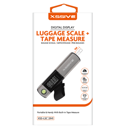 Balance à bagages + mètre ruban XSSIVE XSS-LCS 2IN1