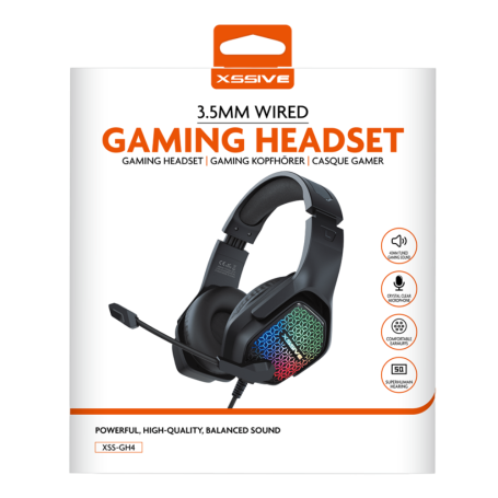 XSSIVE XSS-GH4 Wired Gaming Headset