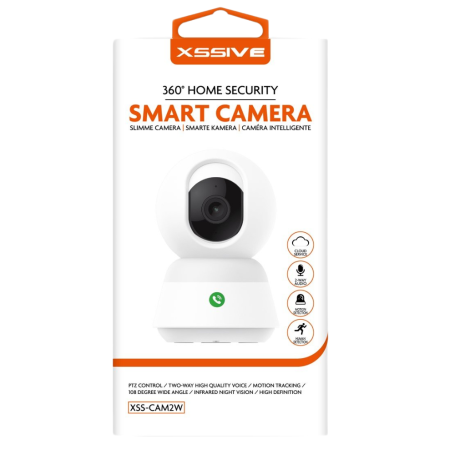 XSSIVE XSS-CAM2W 360° Connected Security Camera - White