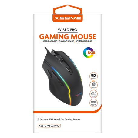 XSSIVE XSS-GMS02 PRO Wired Gaming Mouse