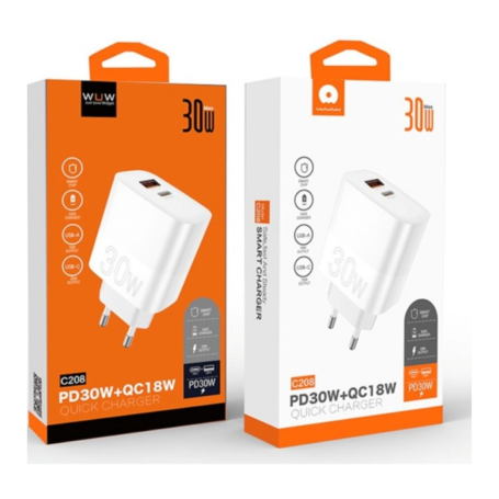 Wuw superfast Charger 30W C208