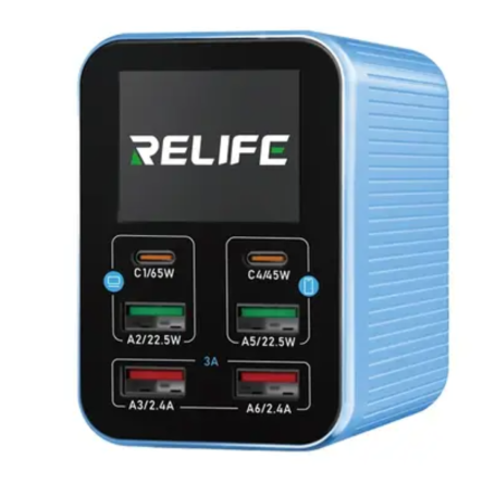 Chargeur Multiport Intelligent  A 6 Ports RELIFE Q4