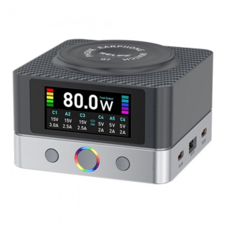 RELIFE Q7 6-Port Intelligent Multiple Charger