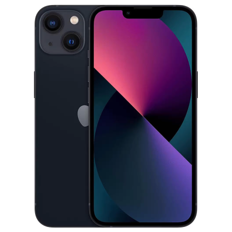iPhone 13 128GB Midnight (Screen and rear glass broken and chassis out of order and Wireless Charging Module broken)